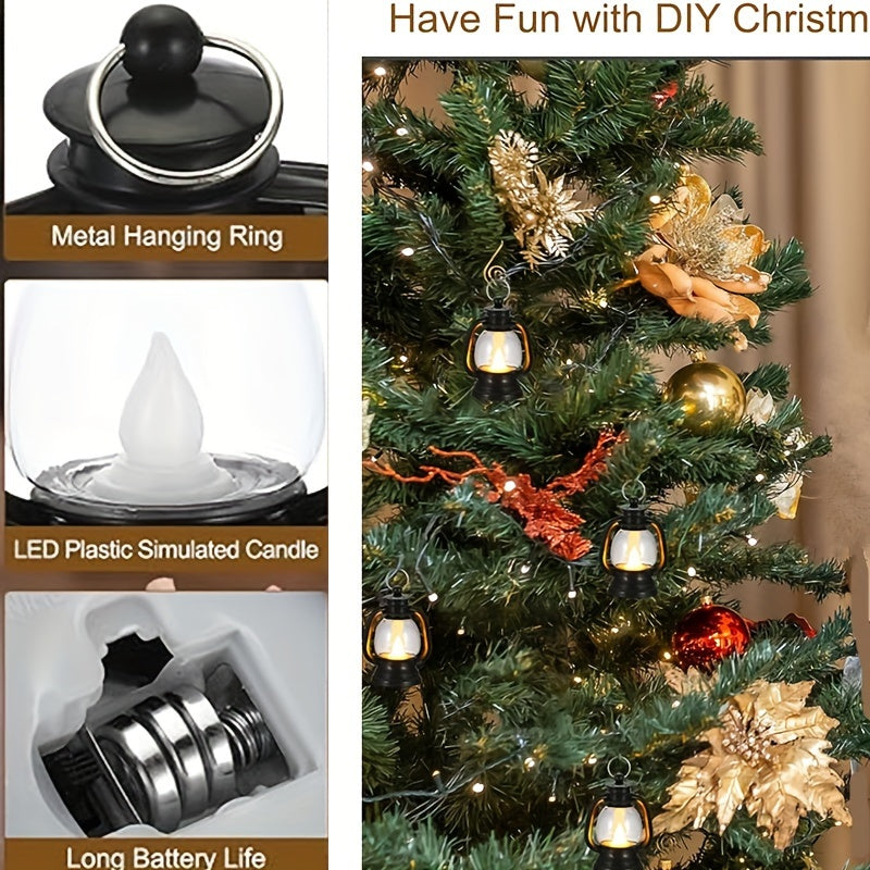 Retro LED Mini Lantaarns – Sfeervolle Verlichting voor Feestjes