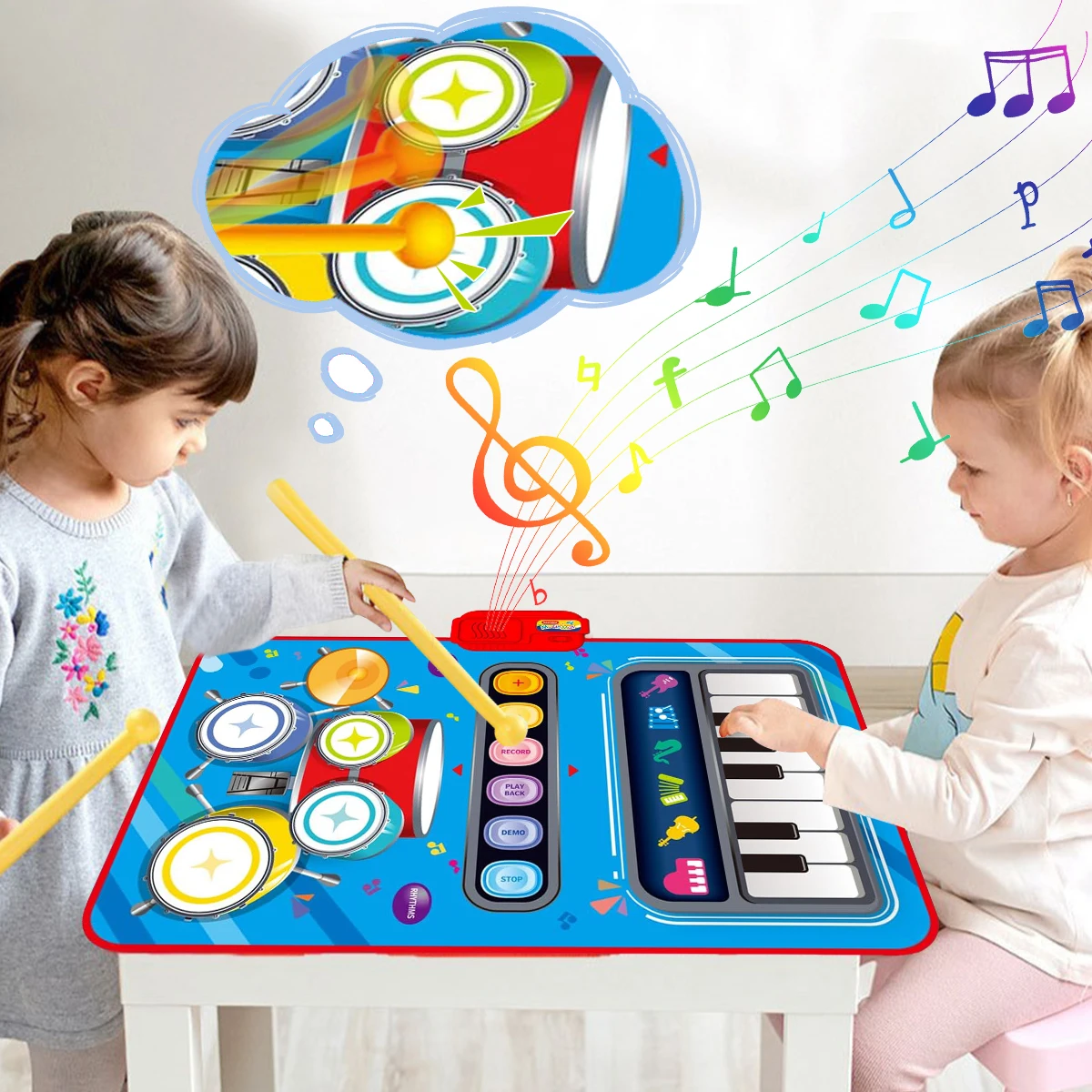 SoundPlay Mat - Creatieve Muziek Speelmat voor Kinderen