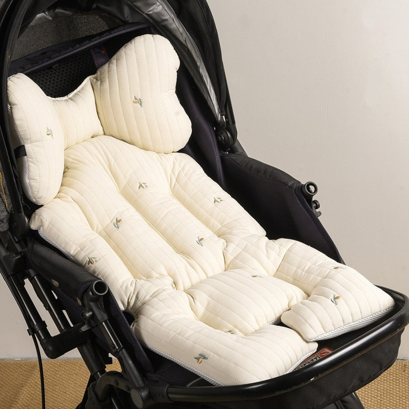 SnuggleRide - Comfortabel Kinderwagen Kussen met Stijlvolle Prints