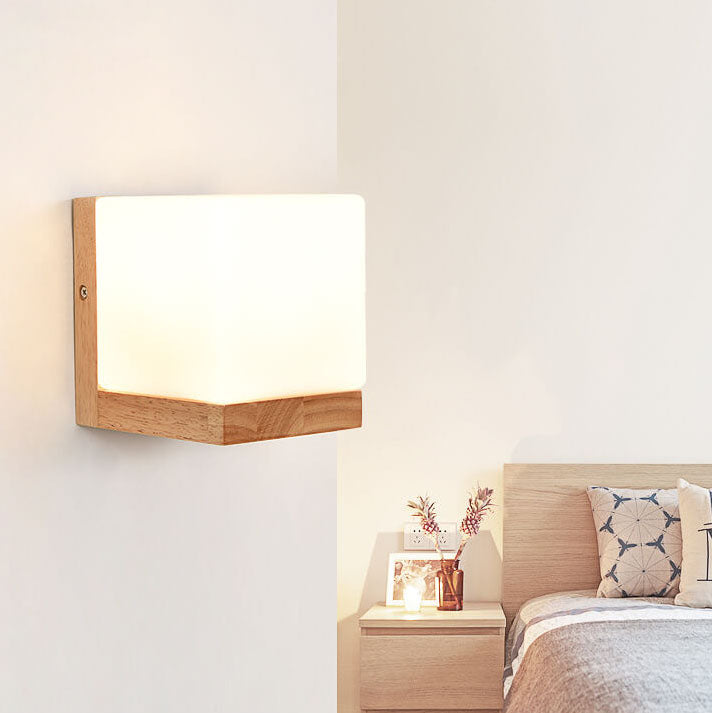 EcoChic Kubus Wandlamp – Duurzaam & Modern Design