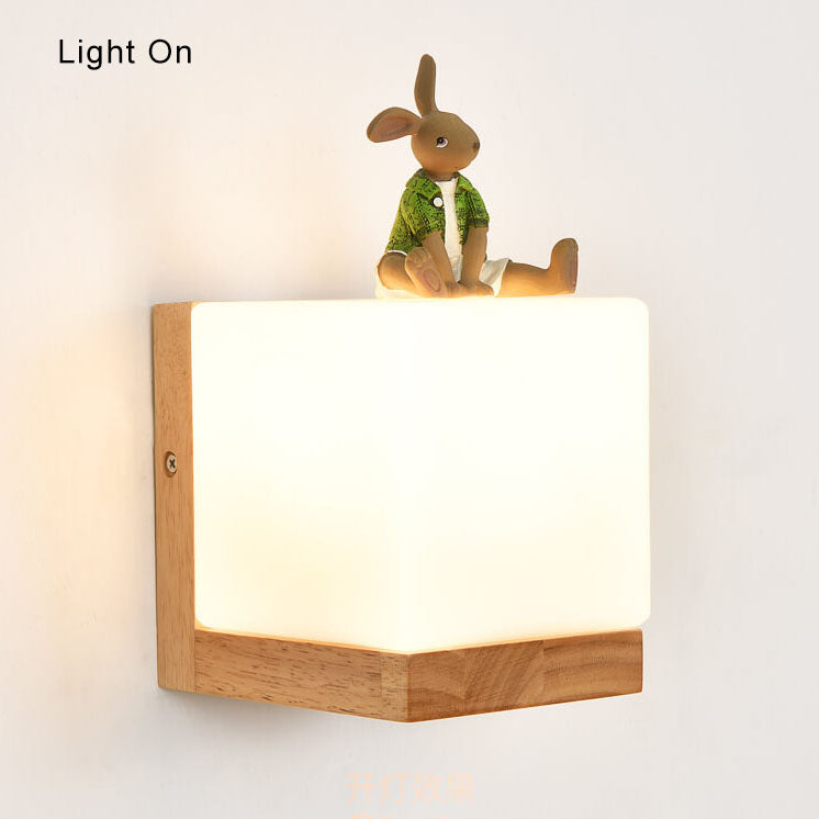 EcoChic Kubus Wandlamp – Duurzaam & Modern Design