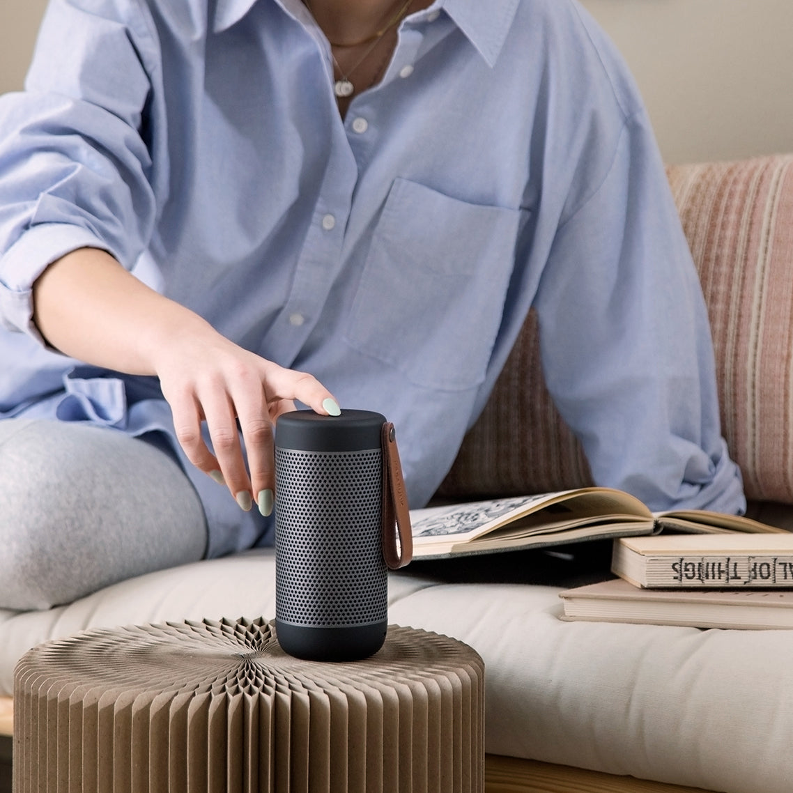 SoundWave - Draadloze Bluetooth Speaker met Lange Batterij