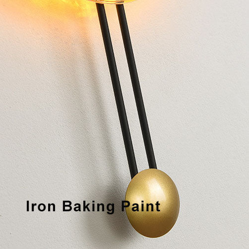 AuraLight – Strakke LED Wandlamp in Zwart