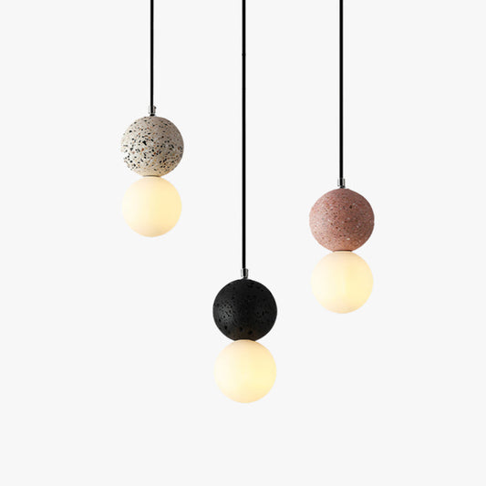 Aurora Glow - Luxe LED Hanglamp in Zwart/Wit