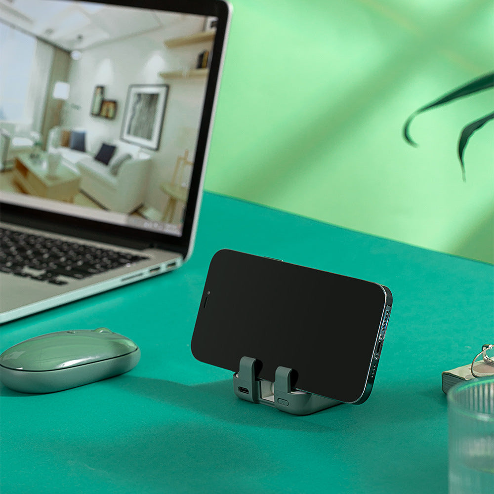 PowerCharge Bank – Compacte Oplader met Telefoonstandaard