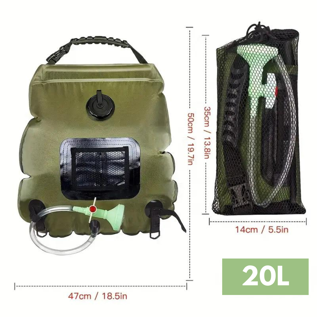 SunStream - Draagbare Campingdouche met Zonne-energie