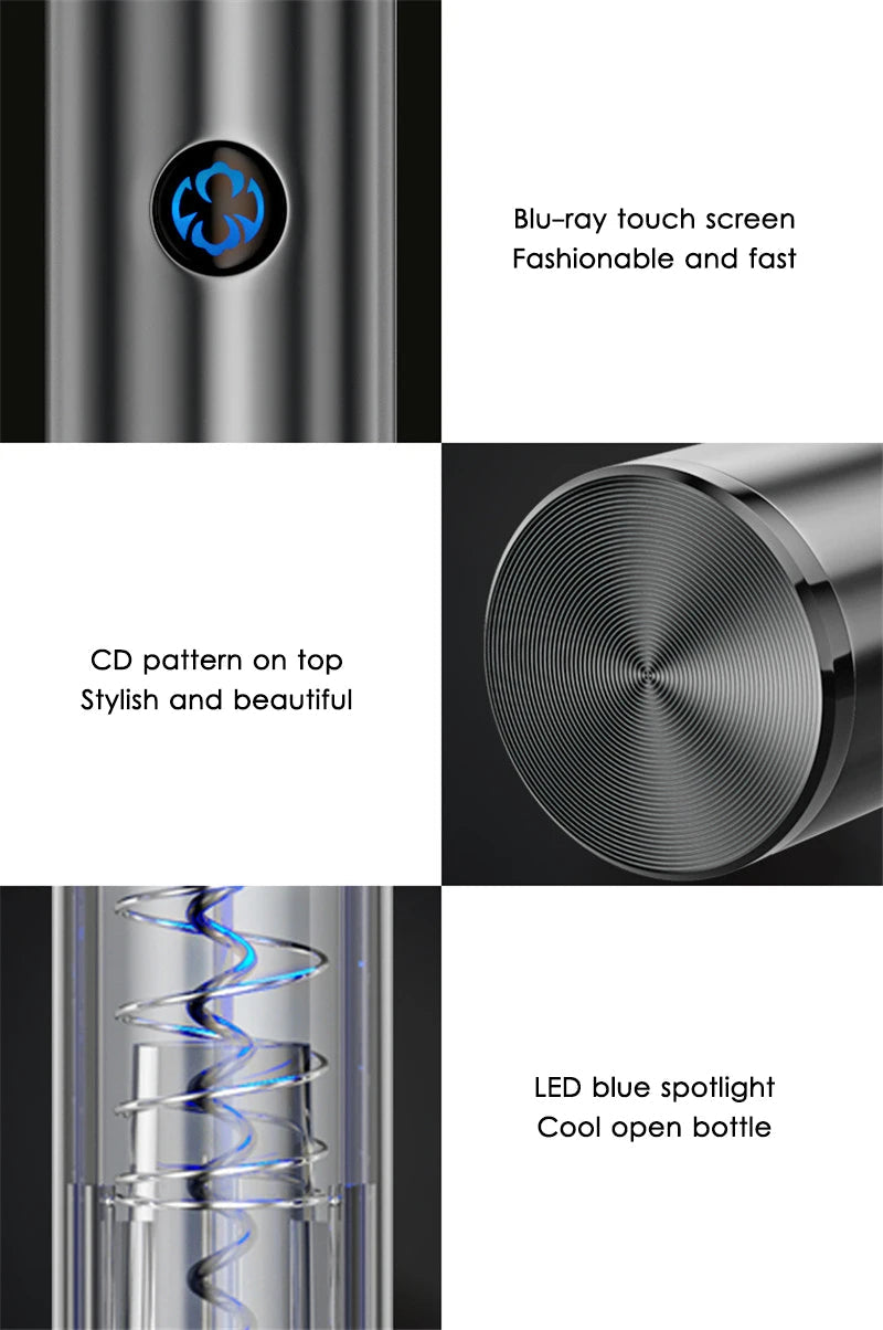 WineWizard Opener – Automatische Kurkentrekker voor Wijnliefhebbers