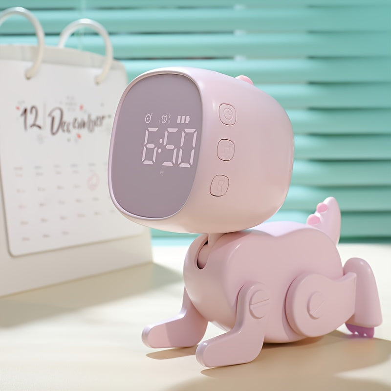 TimeDino - Creatieve Cartoon Wecker met USB