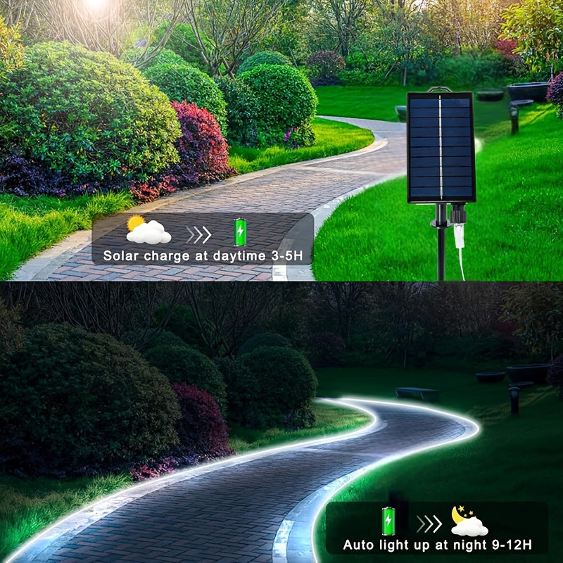 SolarFlex Light – Flexibele LED Strip met Zonne-energie