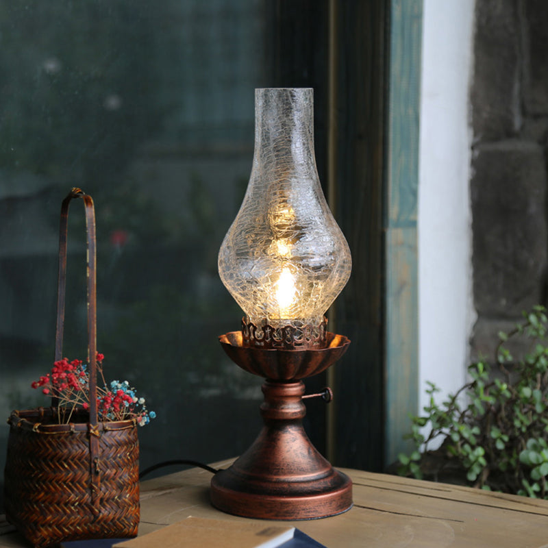 GlowThijs – Retro Sfeerlamp van Craykle Glas