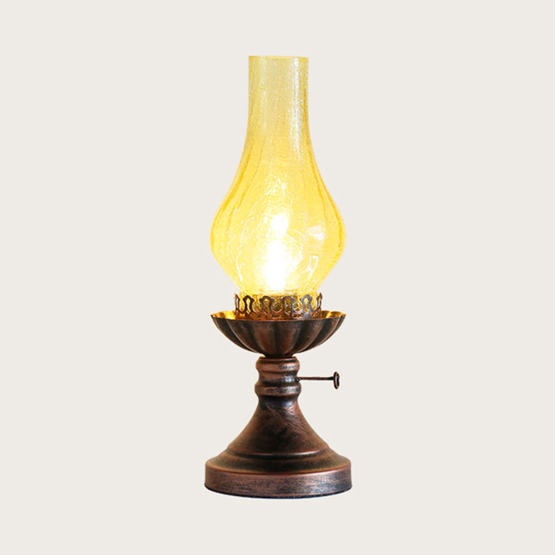 GlowThijs – Retro Sfeerlamp van Craykle Glas