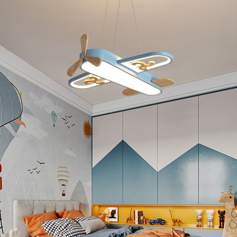 Air Lightplane - Stijlvolle Crèmekleurige Hanglamp voor Sfeervol Landelijk Interieur