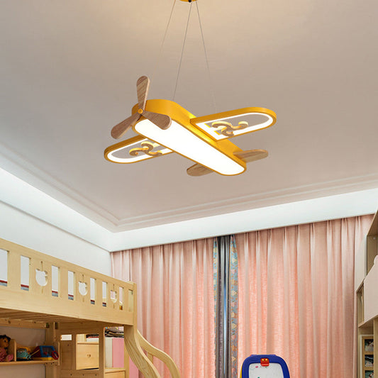 Air Lightplane - Stijlvolle Crèmekleurige Hanglamp voor Sfeervol Landelijk Interieur
