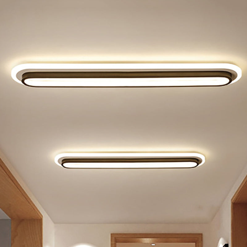 Ovaluxe Glow - Elegant Zwart-Witte LED Verlichting