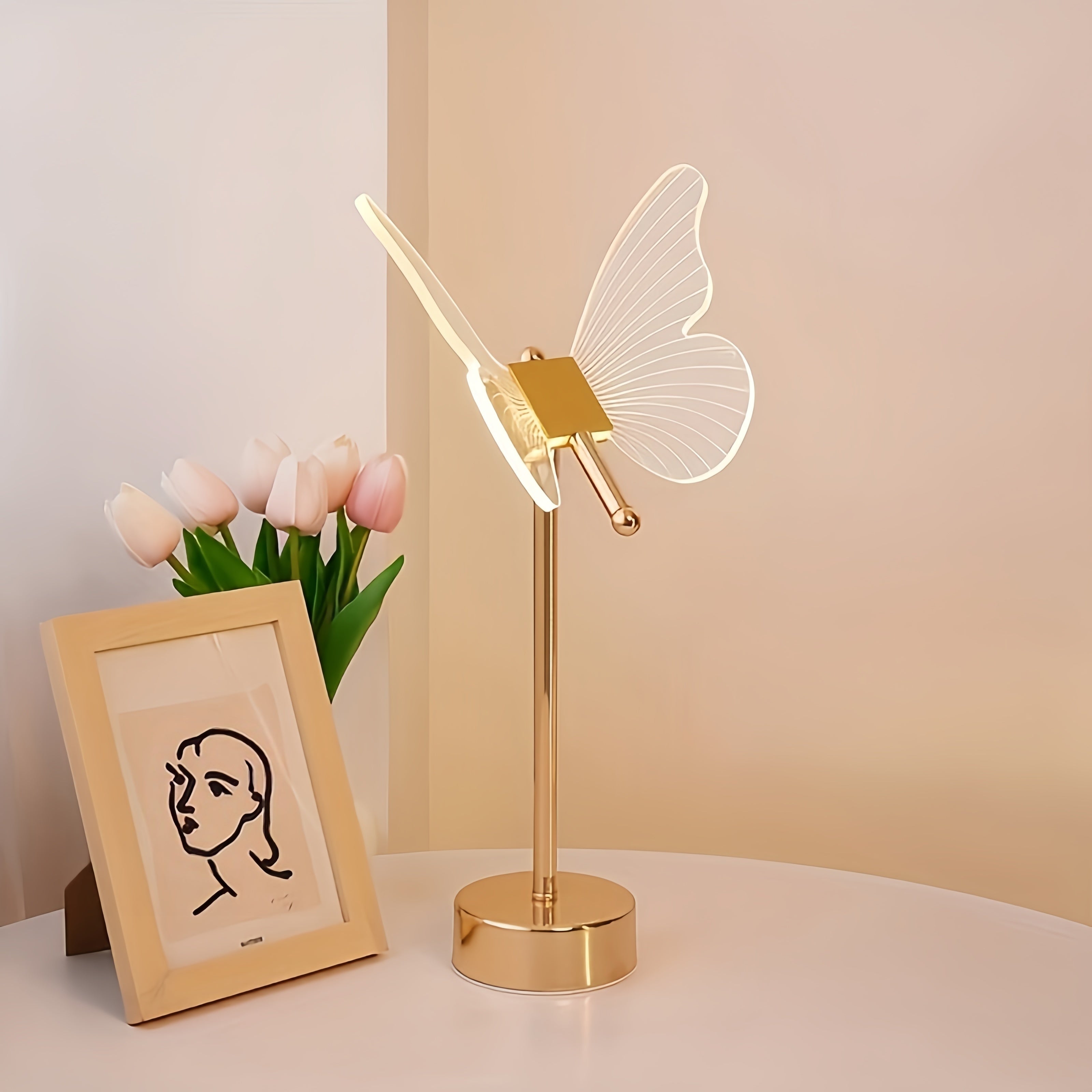 LumiButterfly – Kunstzinnige USB Vlinderlamp voor Nacht