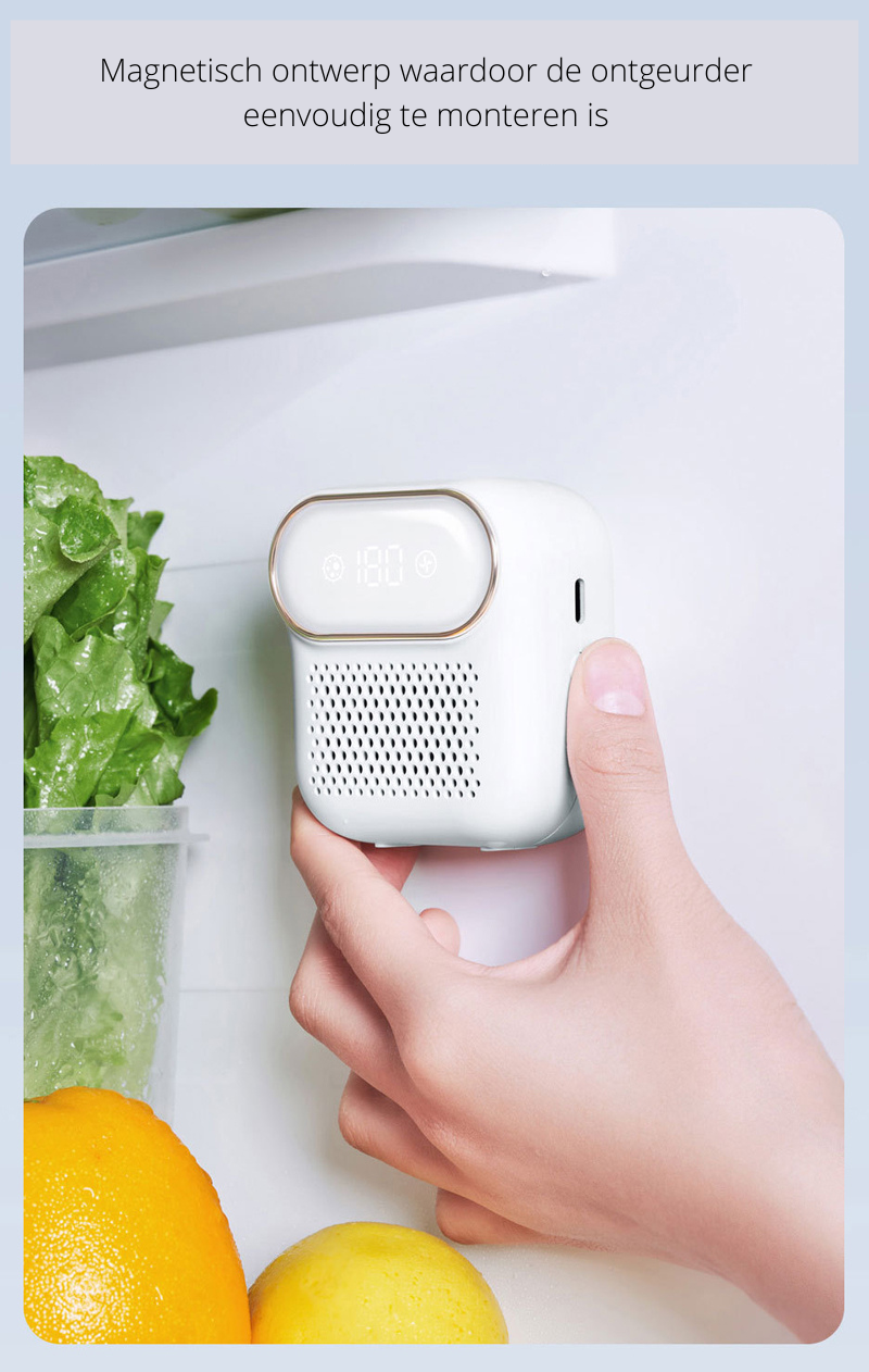 FreshBreeze - Koelkast Ontgeurder tegen Geurtjes