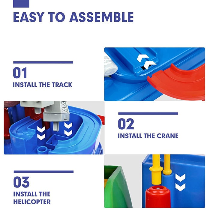 RescueTrack Adventure Set – Educatief Peuterspeelgoed