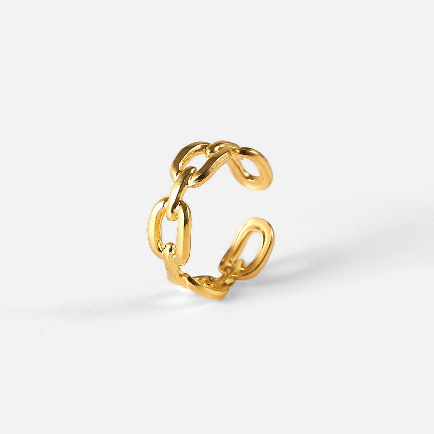 NexaTwist - Trendy Gedraaide Ring Schakel