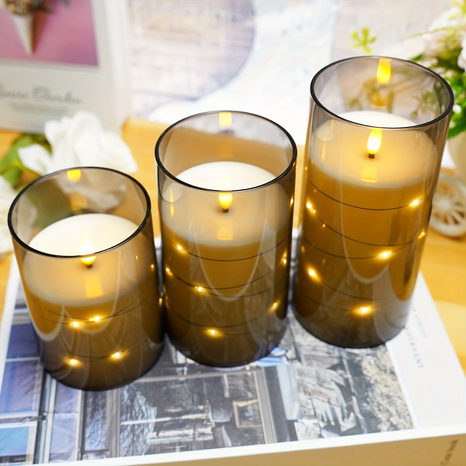 StarGlow LED Kaarsen Set – Betoverende Sfeer voor Thuis