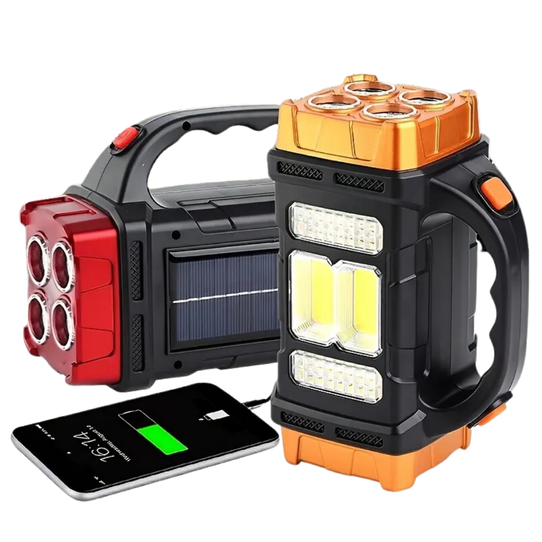 SolarBeam - 3-in-1 Noodlamp met Zonne-energie