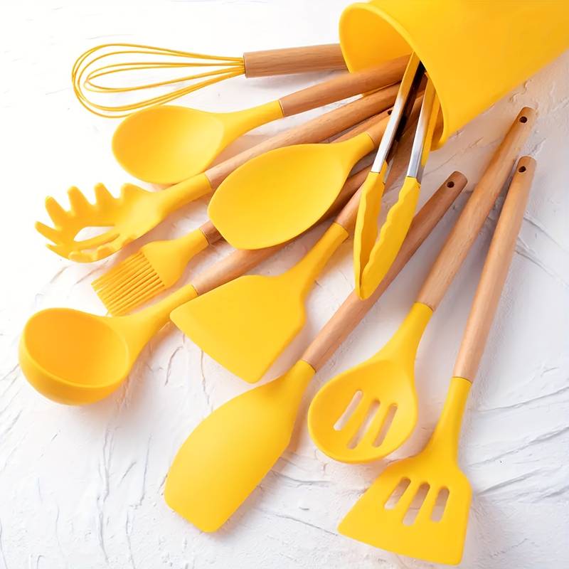 Canaya - Luxe Silicone Keukengerei Set (12-delig)