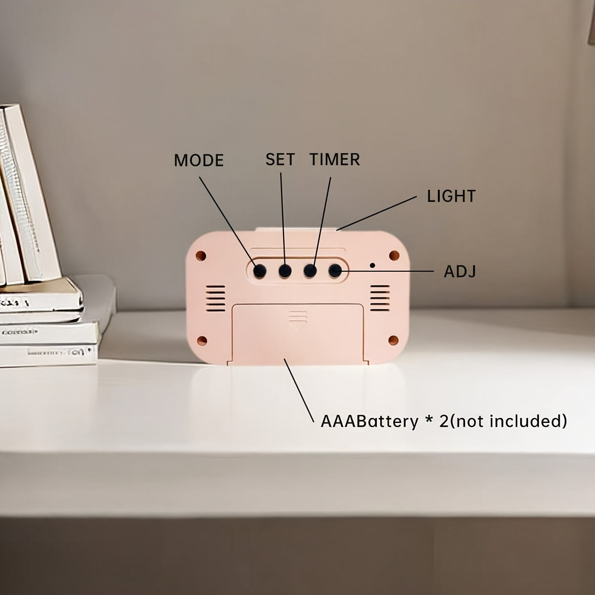 GlowClock - Stijlvolle Digitale Wekker met Verlichting