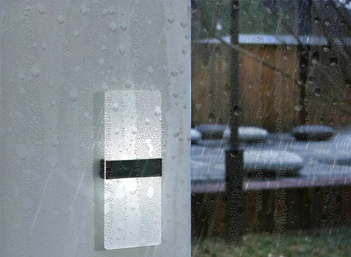 SolarWallGlow Wandlamp - Stijlvolle Zonnelamp voor Buitenverlichting