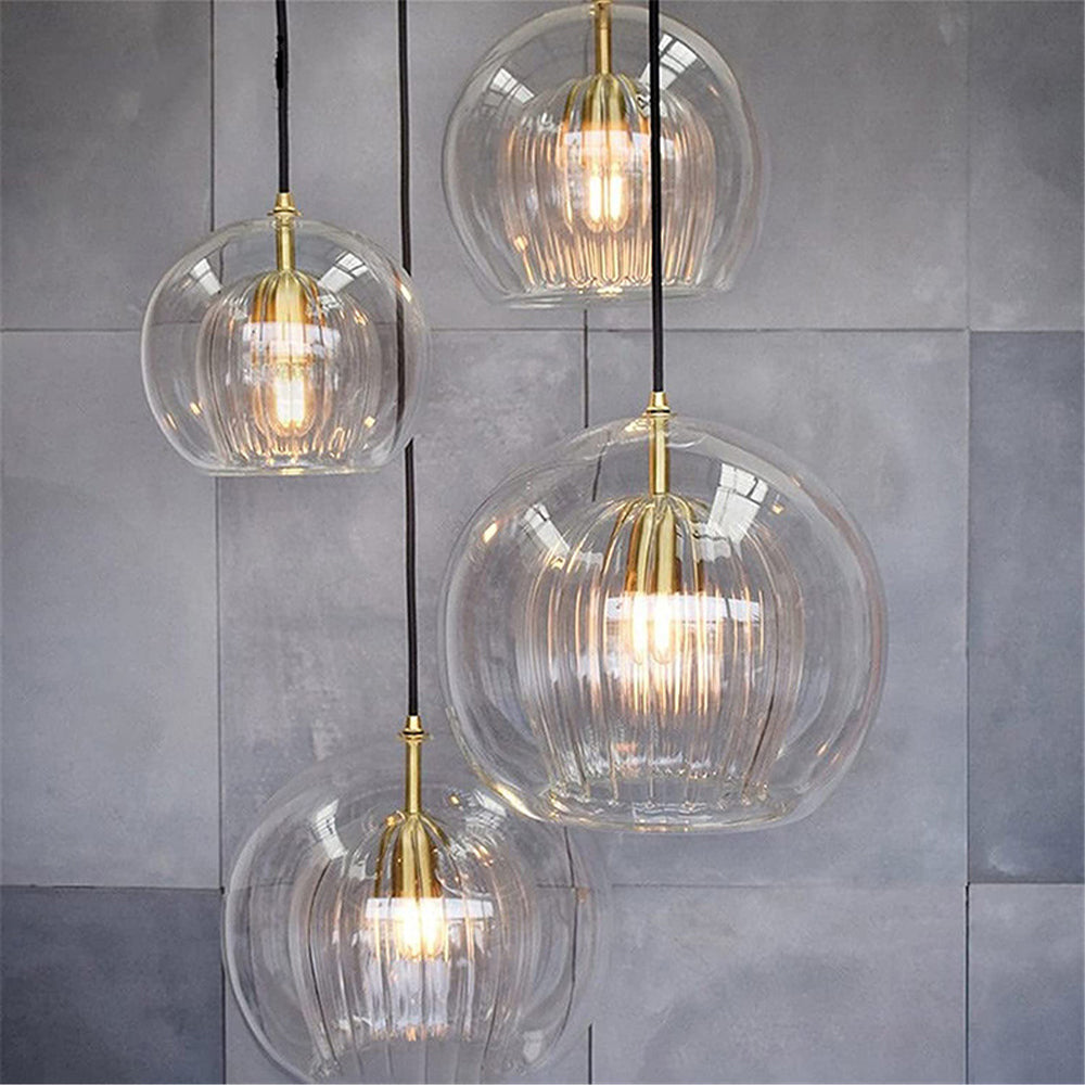AmberGlow Pendant - Luxe Hanglamp voor een Sfeervolle Ambiance