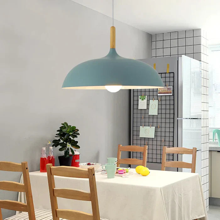 ScandiLuxe Ceiling Light - Scandinavisch Eiken Houtdesign