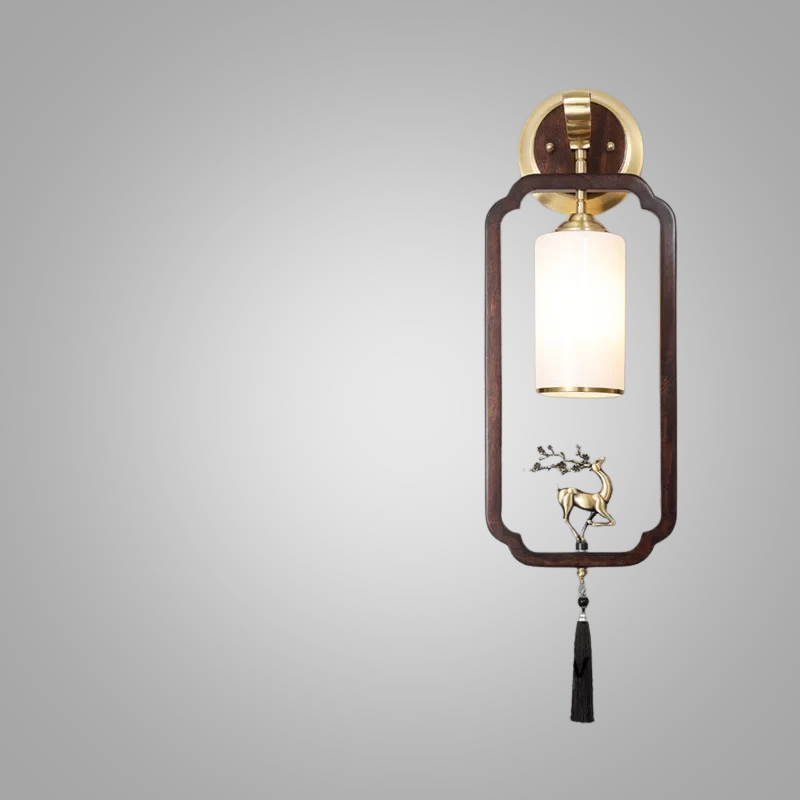 BrassGlow Wall Lamp - Elegante Messing Wandverlichting