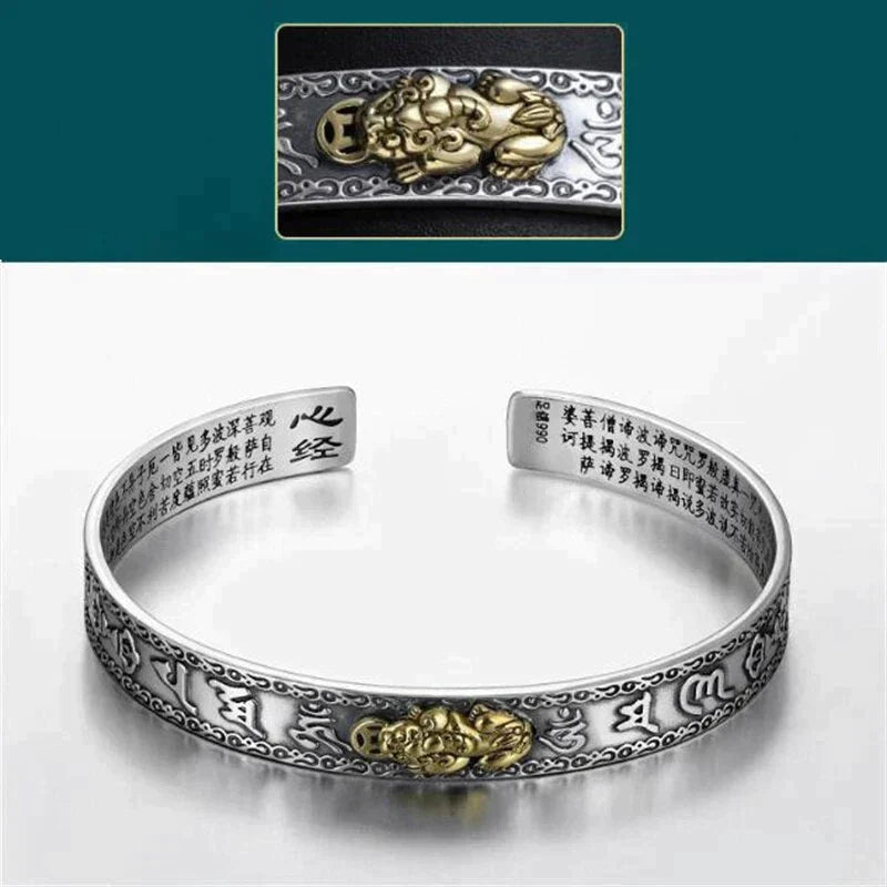 Verleidelijk Zilveren Pixiu Armband voor Rijkdom | Ontdek de Magie van de Chinese Mythologie