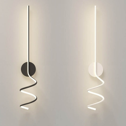 GlowWave – Strakke LED Boogwandlamp voor Sfeer