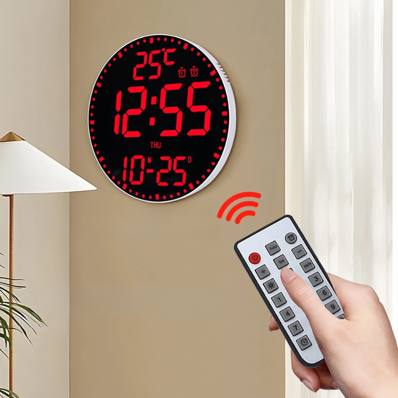 WiFiTime Clock - Slimme LED Wandklok met Kalender