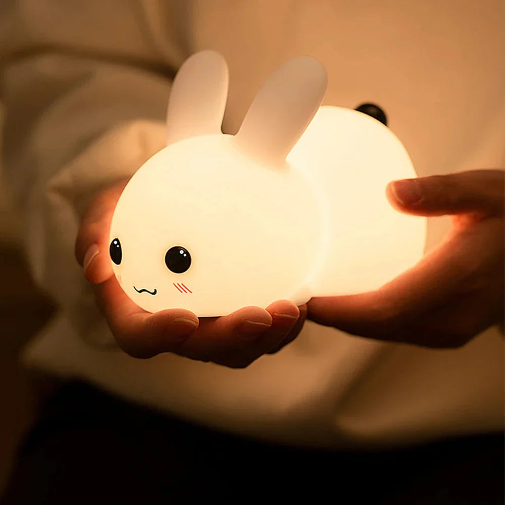 BunnyGlow – Schattig LED Nachtlampje voor Kids