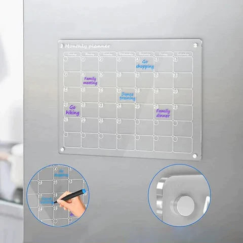Calendly™ - Acryl Magnetisch Kalenderbord
