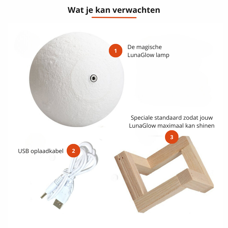 LunaGlow – Magische Maanverlichting voor je Kamer