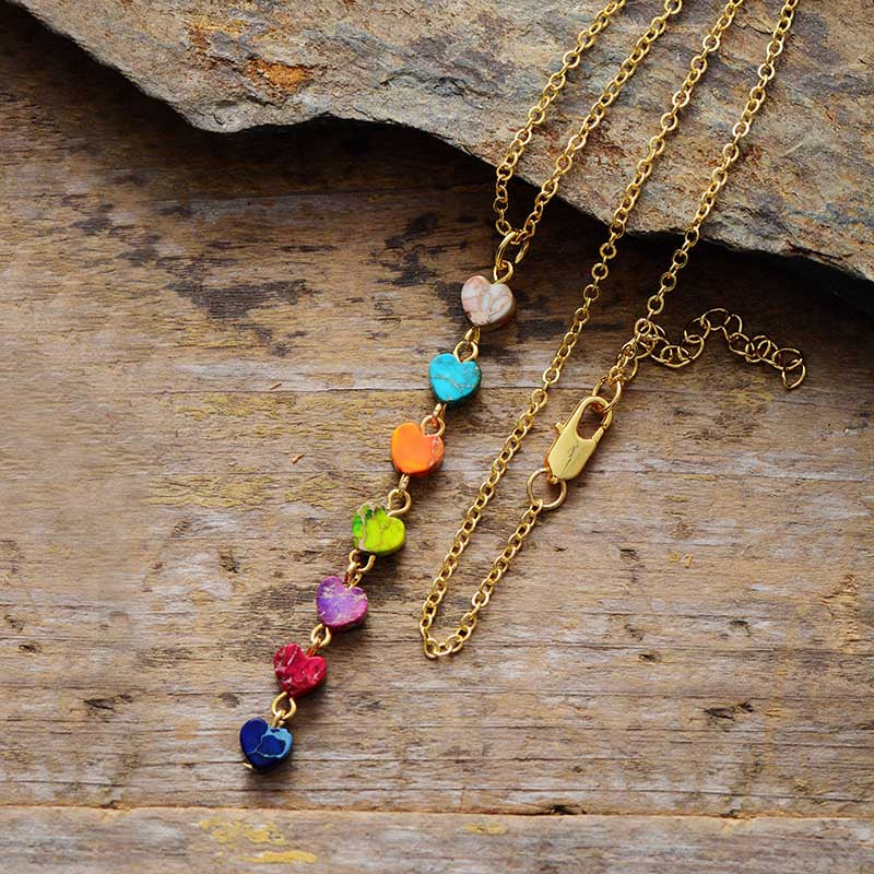Astra Pendant Necklace - 7 Chakra Hanger voor Balans