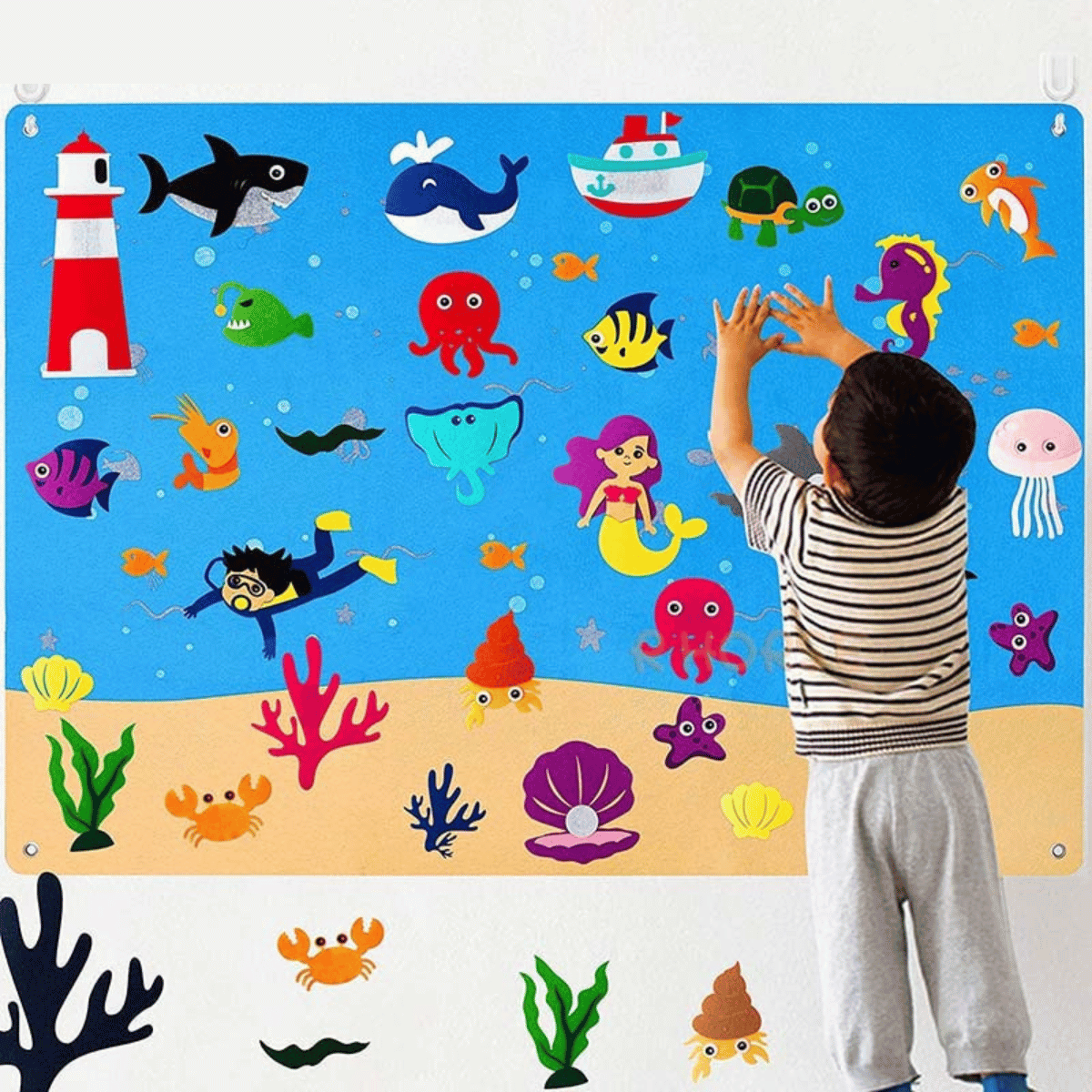 StoryCraft Felt Board – Creatief Leerbord voor Kinderen