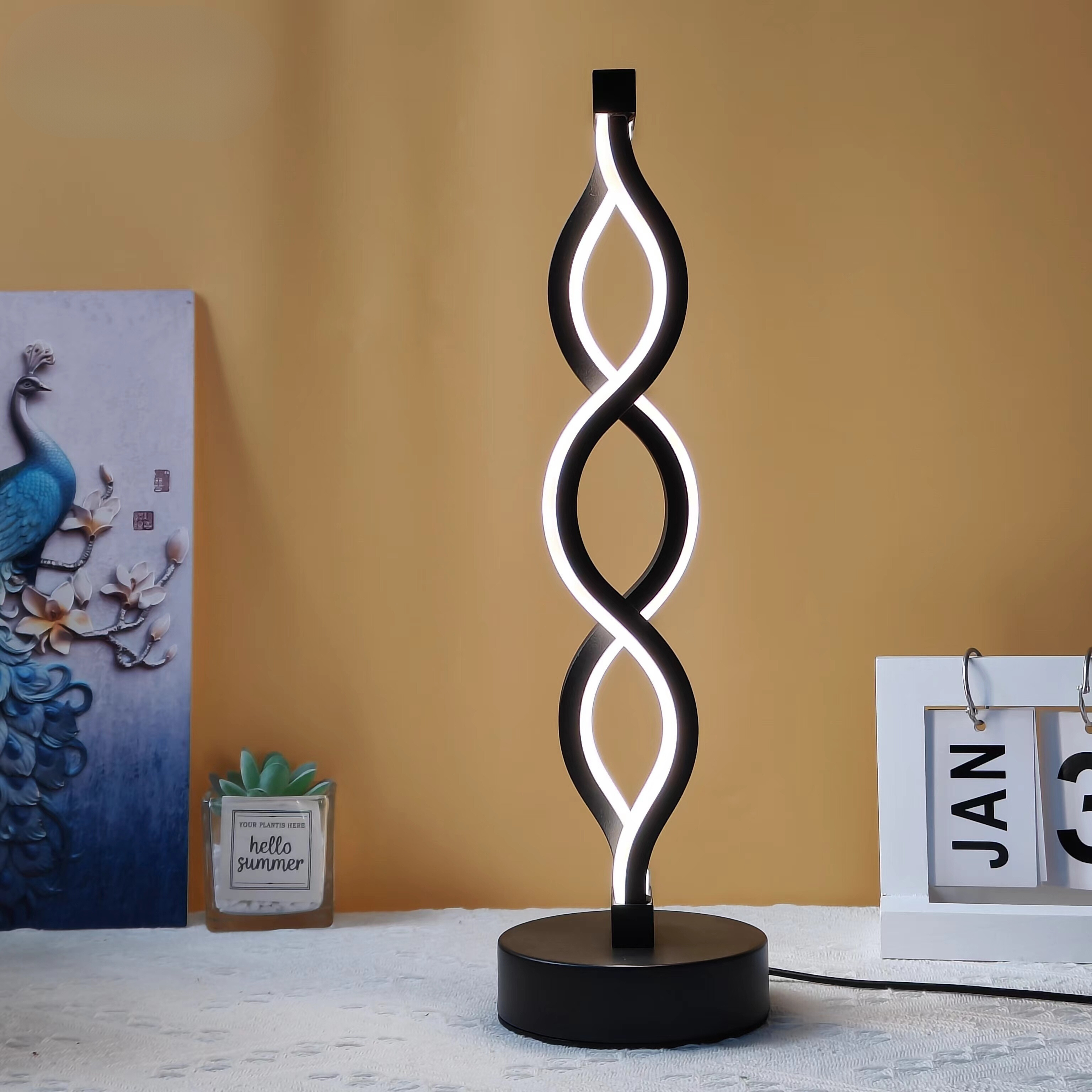 SeaWave Desk Lamp – Moderne Aluminium LED Verlichting