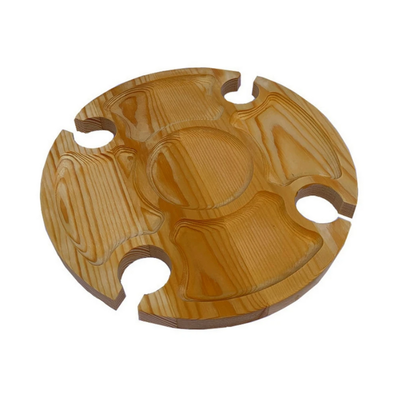 WineNest - Stijlvolle Opvouwbare Picknicktafel voor Wijn