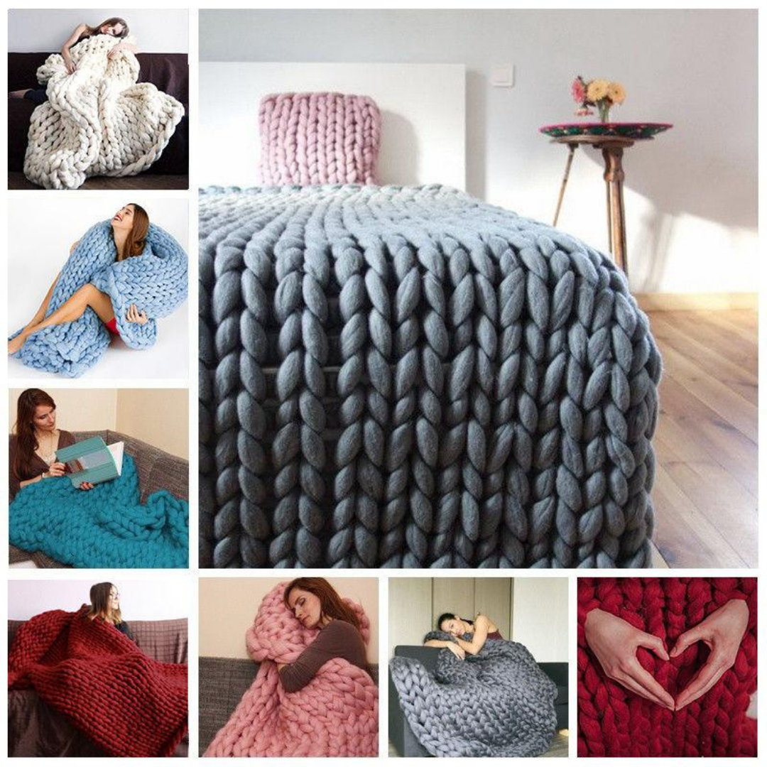 WinterVibe DIY Blanket - Uniek en Comfortabel voor de Winter