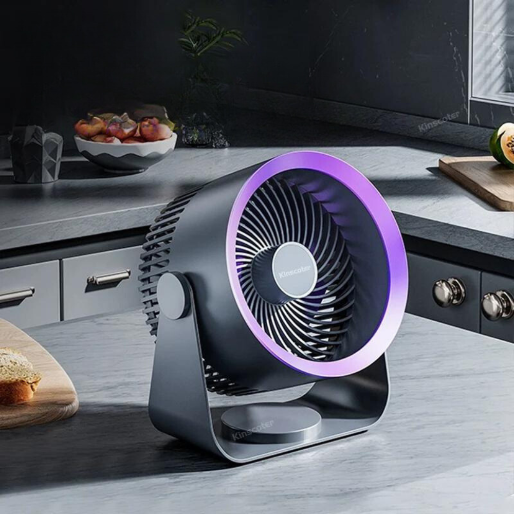 BreezeBuddy Fan – Draagbare USB Verkoeling voor Reizen