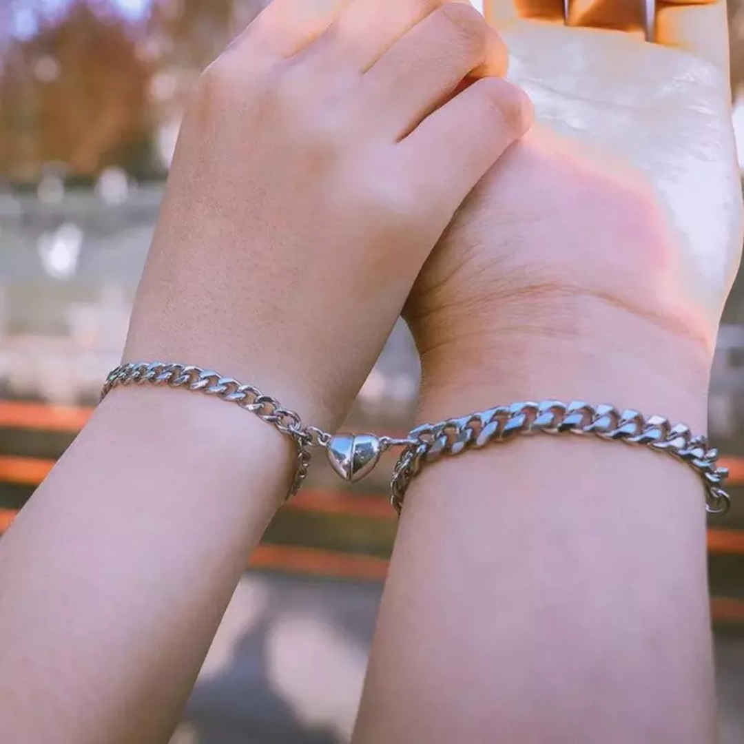 Liora Bracelets Set - Elegante Hart Armbanden