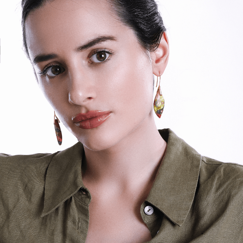 Amaris Earrings - Elegante Druppelvormige Oorbellen