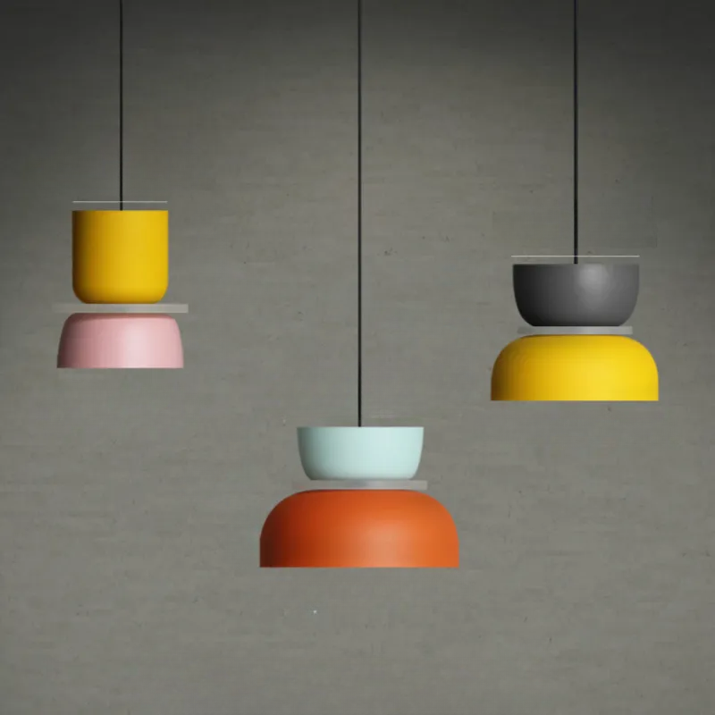 Macaron Glow – Kleurrijke Hanglamp voor Gezellige Sfeer