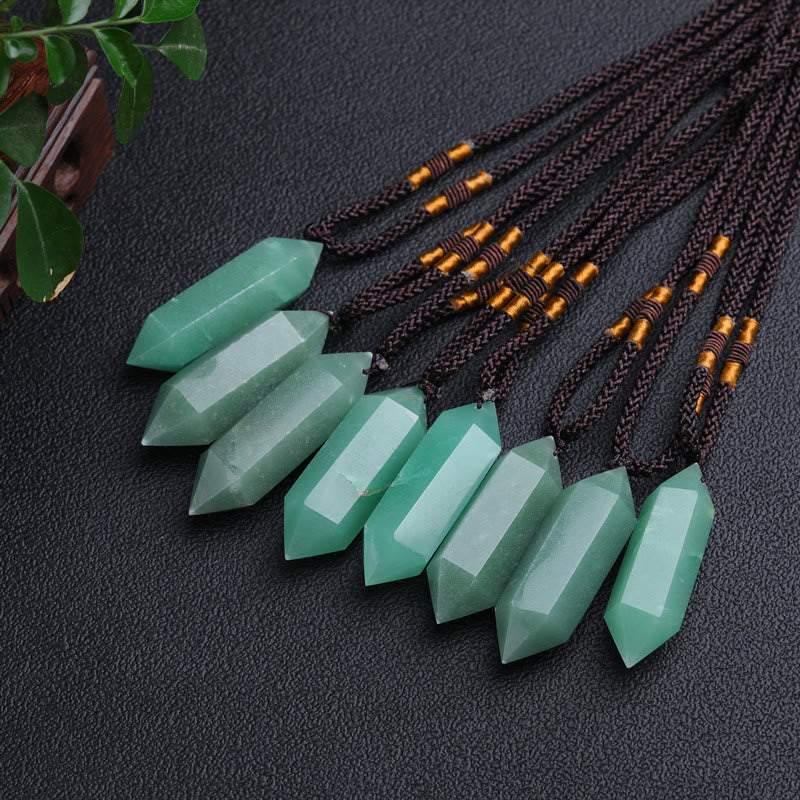 Amethist Healing Crystal Necklace - Lyra Collection