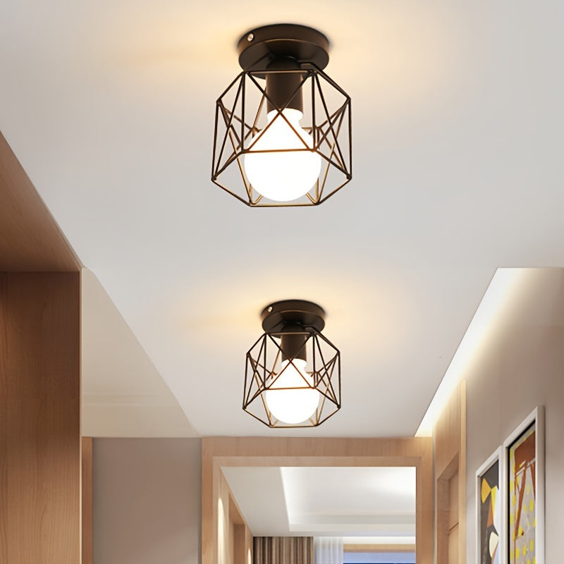 NordicLight - Minimalistische Zwarte Plafondlamp voor Keuken