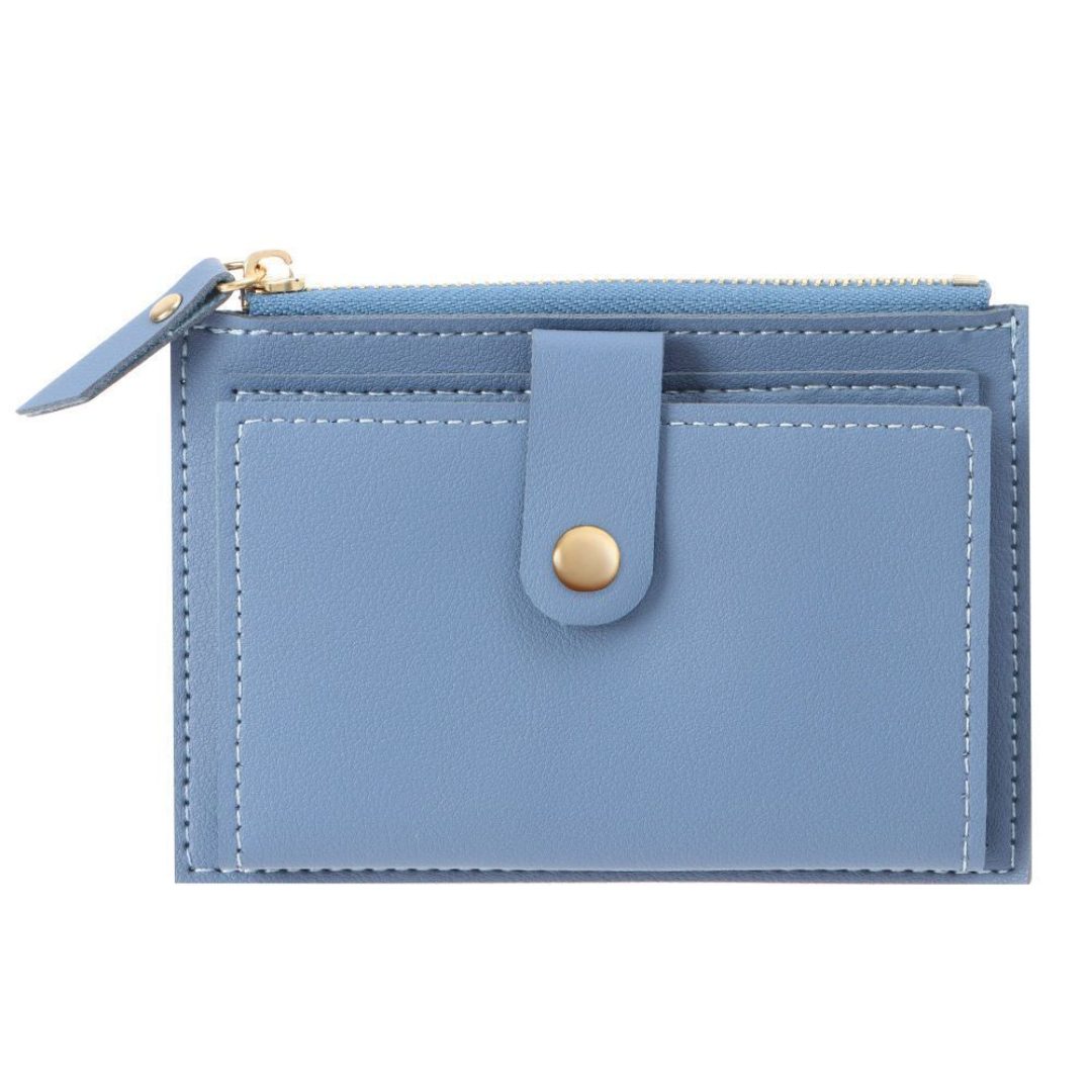 VelvetCoin - Compacte Lederen Portemonnee voor Dames