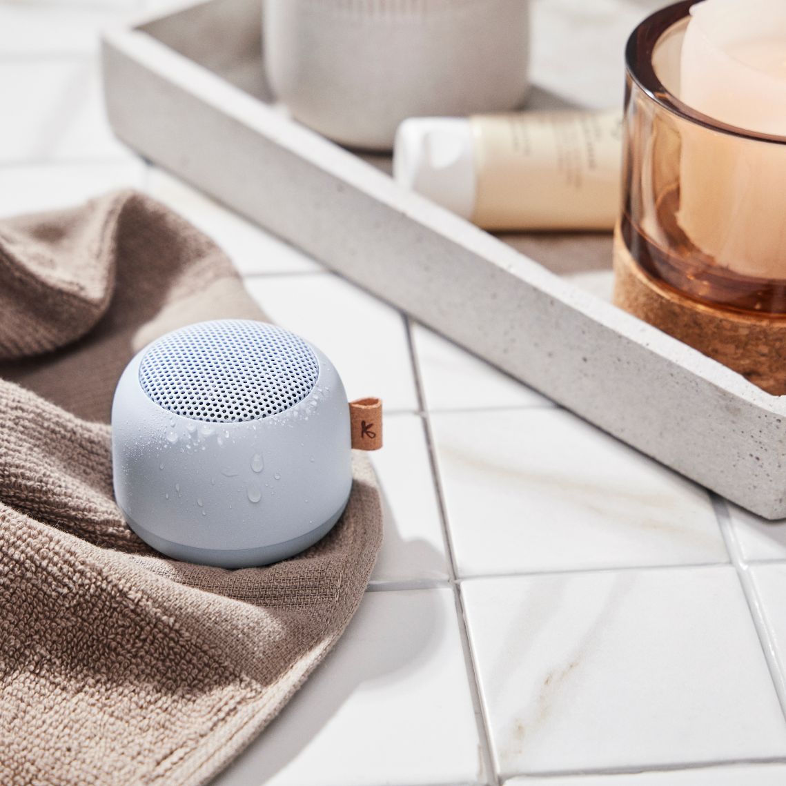 AquaBeats – Waterdichte Bluetooth Badkamerlamp