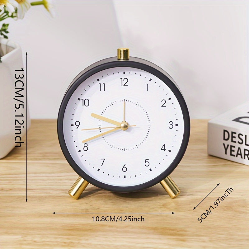 TimeSphere - Elegante Metalen Klok met Verlichting